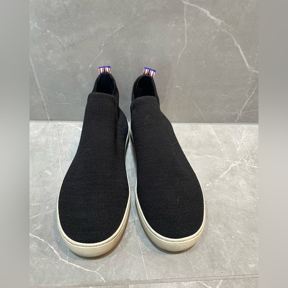 Rothy's Shoes - ROTHY’S The Chelsie Ankle Boot Slip-On Knit Casual Sneakers - Black